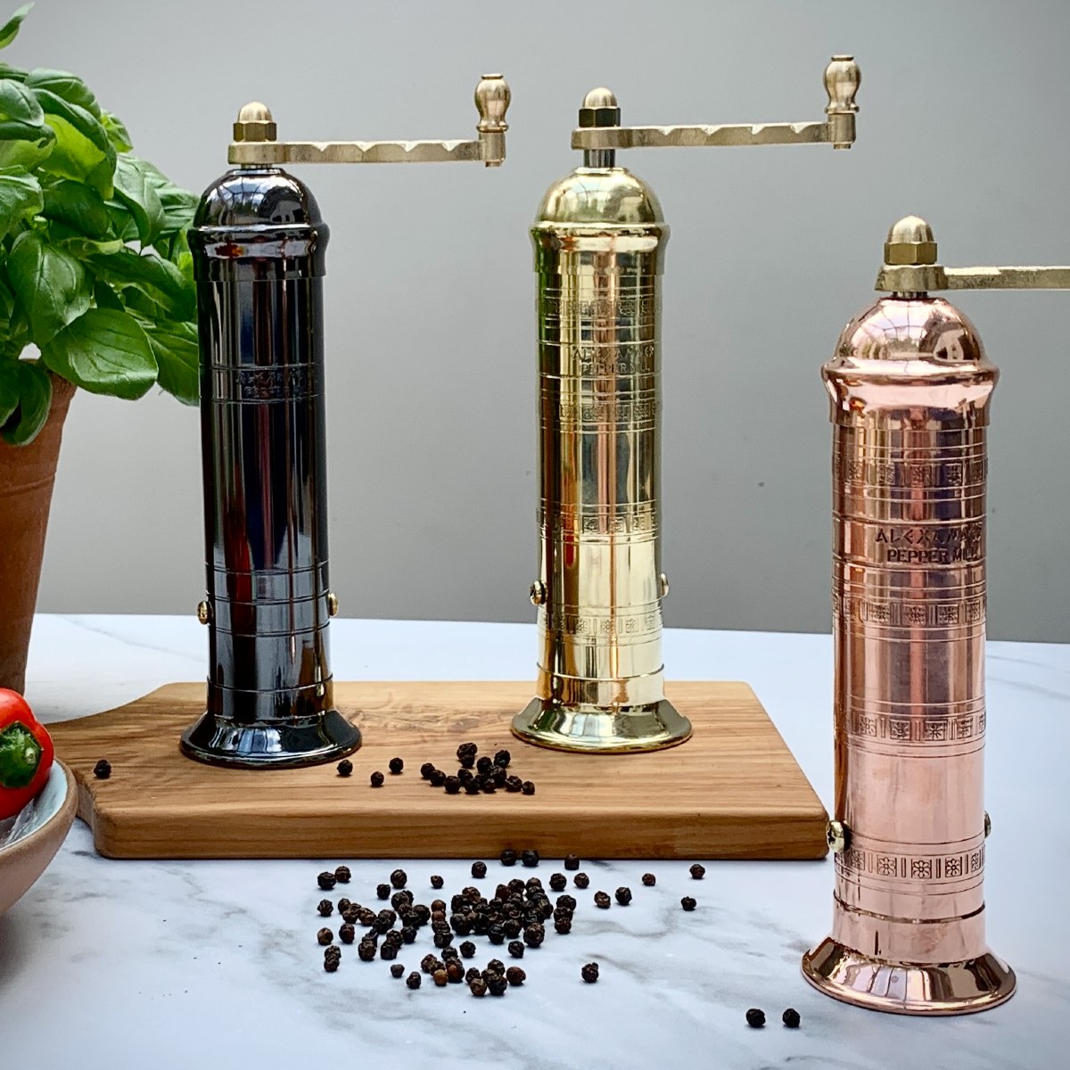 Alexander Copper Pepper Mill