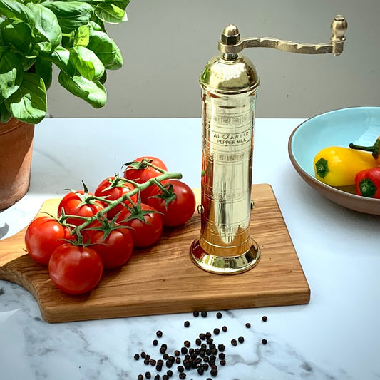 Brass Pepper Mill