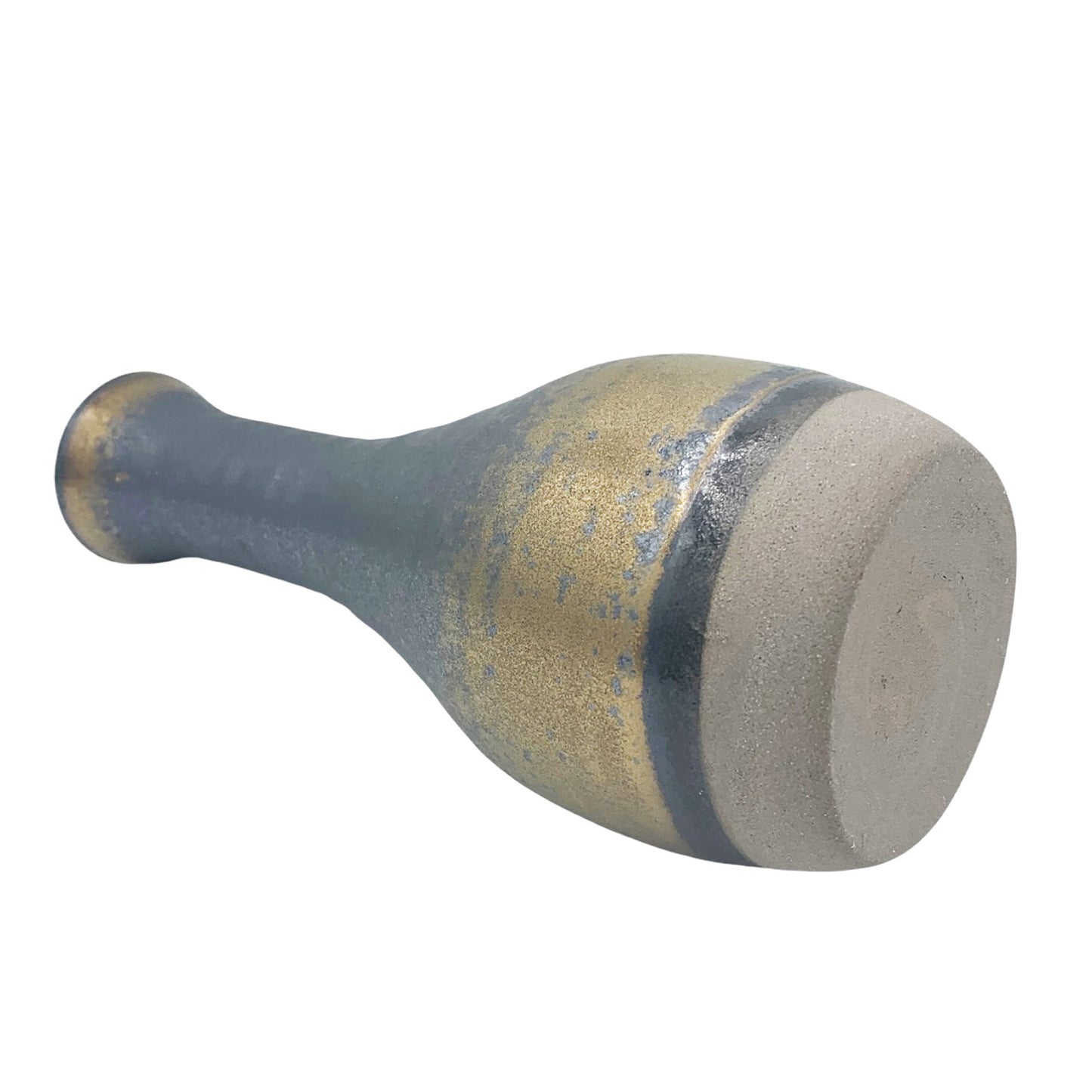 Metallic Gold Handmade Ceramic Carafe