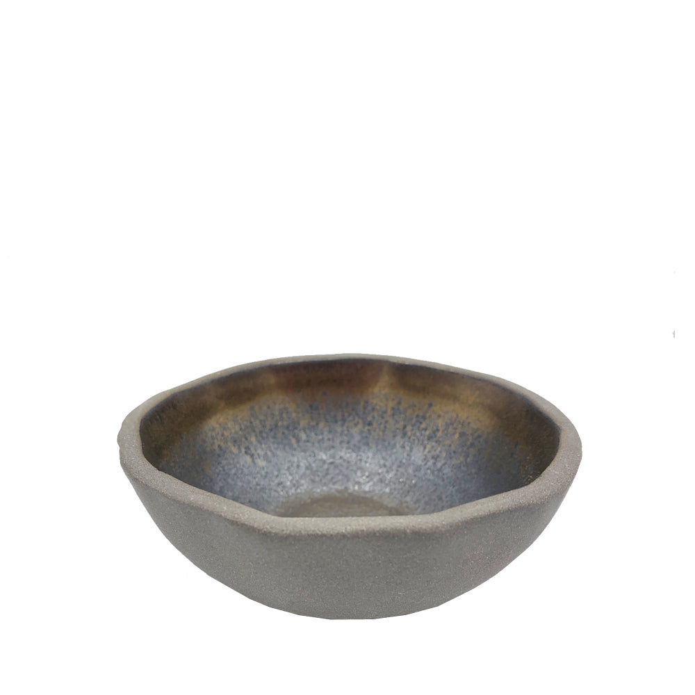 Metallic Gold Handmade Ceramic Small Bowl