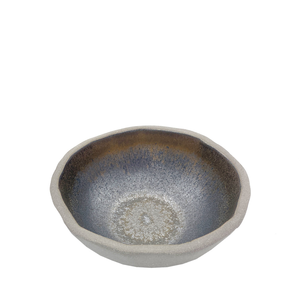 Metallic Gold Handmade Ceramic Small Bowl