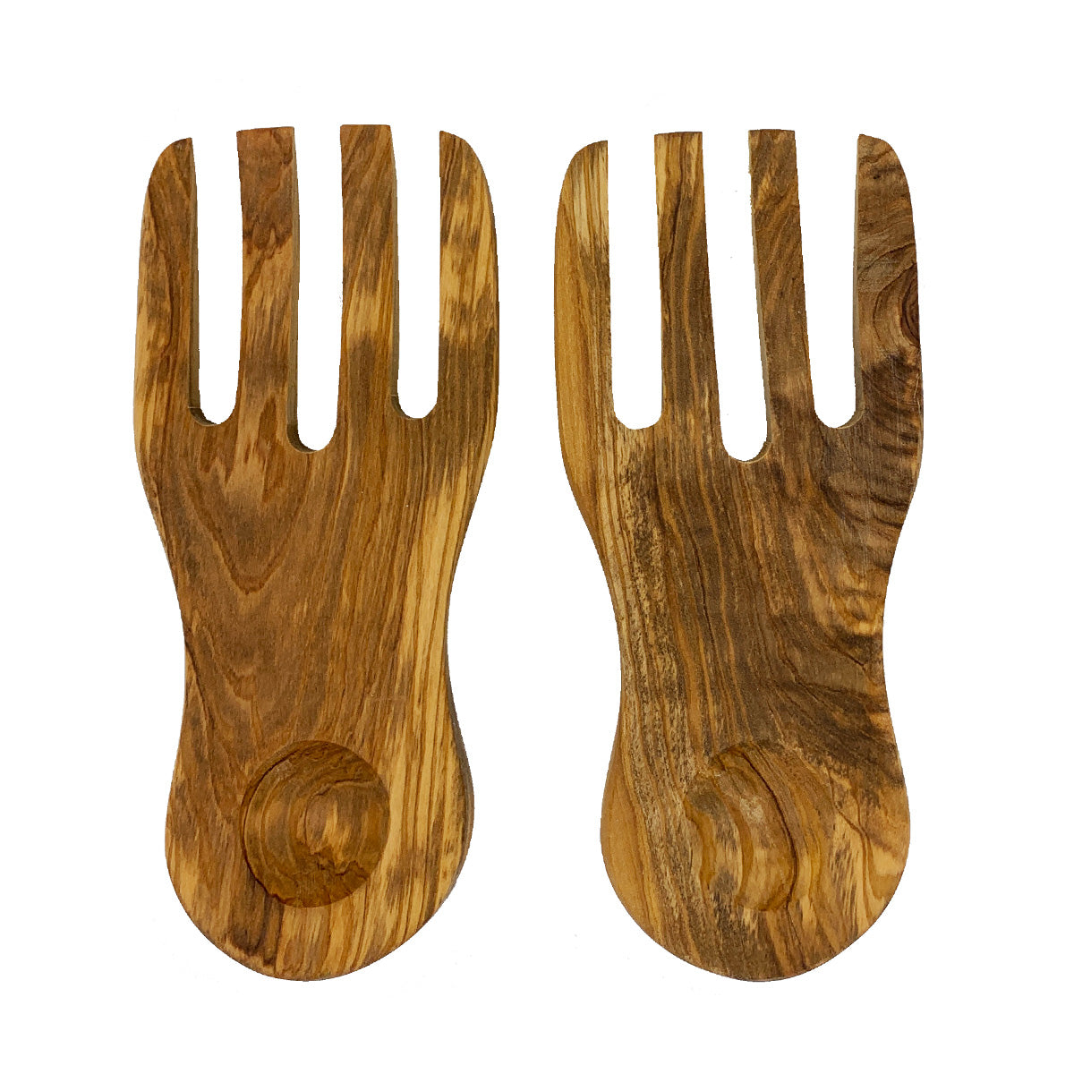 Olive Wood Salad Servers
