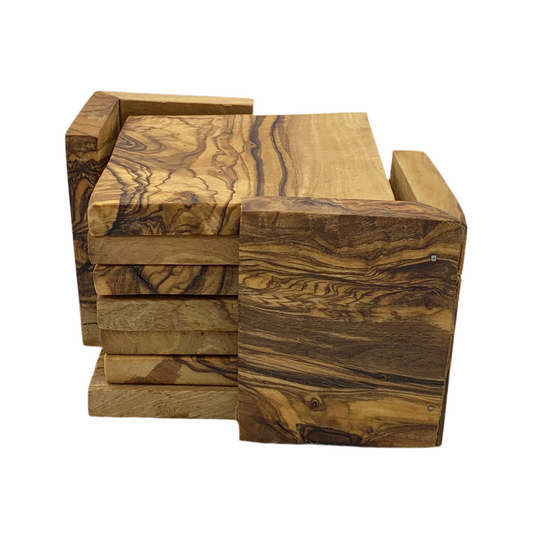 Olive Wood Coasters