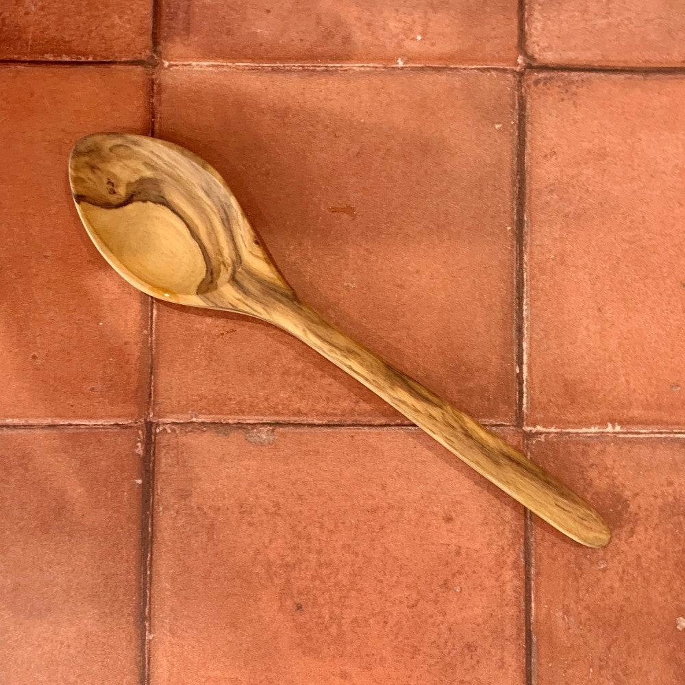 Stirring Spoon Handmade From Sustainable Olive Wood