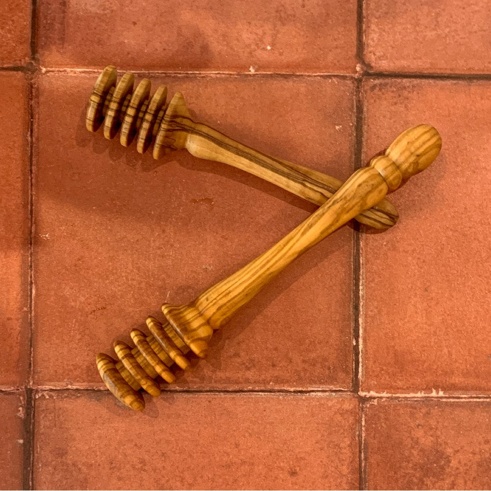 Honey Dippers Handmade From Sustainable Olive Wood