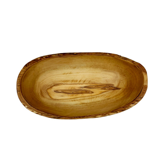 Olive Wood Rustic Irregular Small Bowl