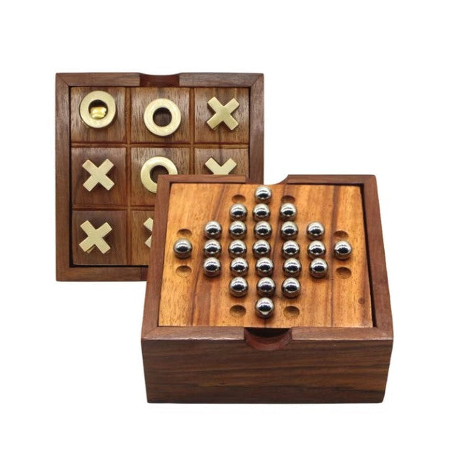 Solitaire & Tic-Tac-Toe