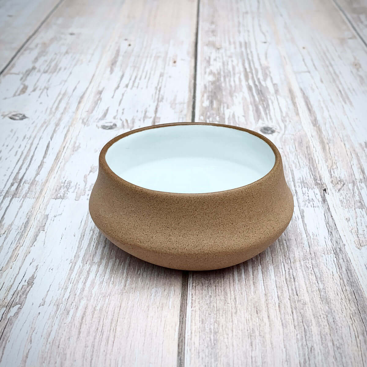 Terracotta & White Glaze Ceramic Thalia Dips Bowl