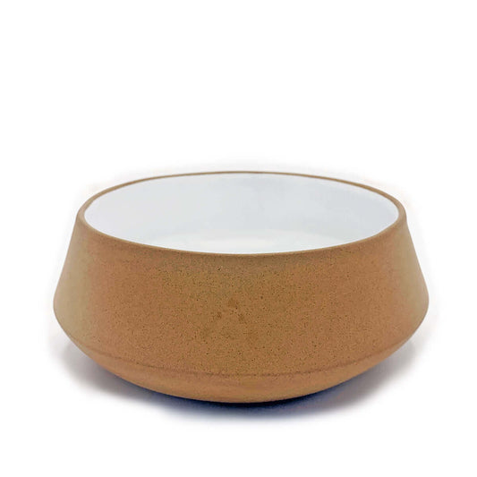 Terracotta & White Glaze Ceramic Thalia Medium Bowl
