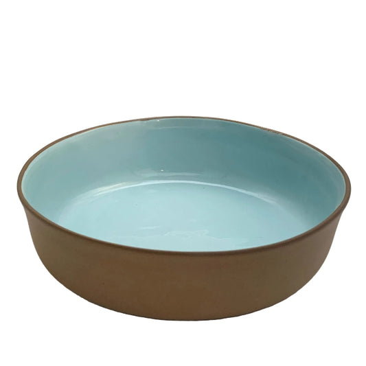 Terracotta & Blue Salad Bowl