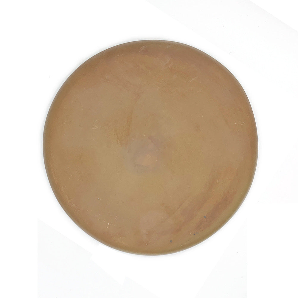 Terracotta & Pale Yellow Glaze Handmade Ceramic Side Plate Base