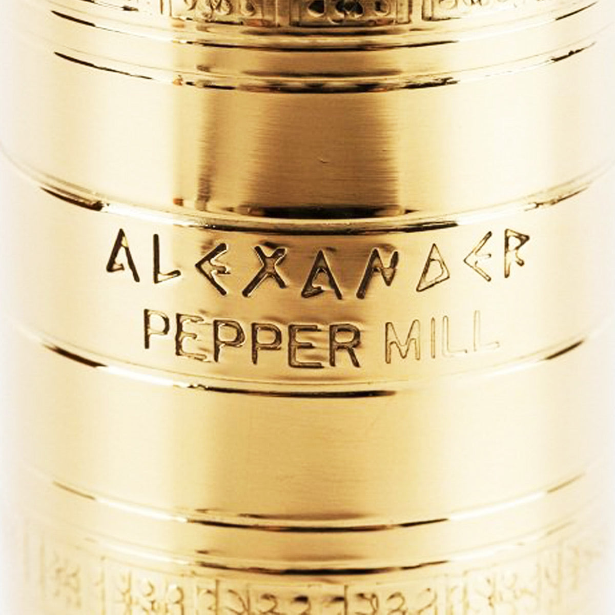 Alexander Brass Pepper Mill