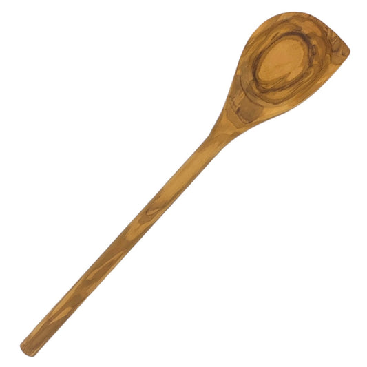 Corner Spoon Handmade from Sustainable Olive Wood (Left Hand)
