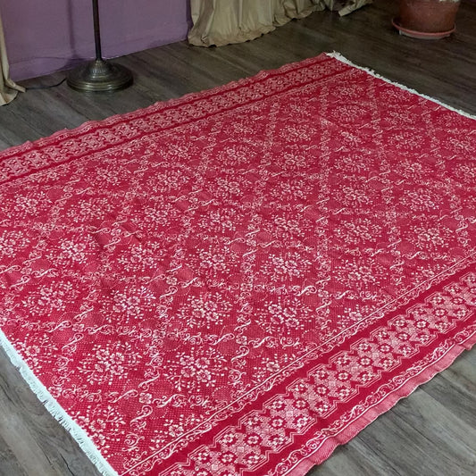 Handmade vintage mat