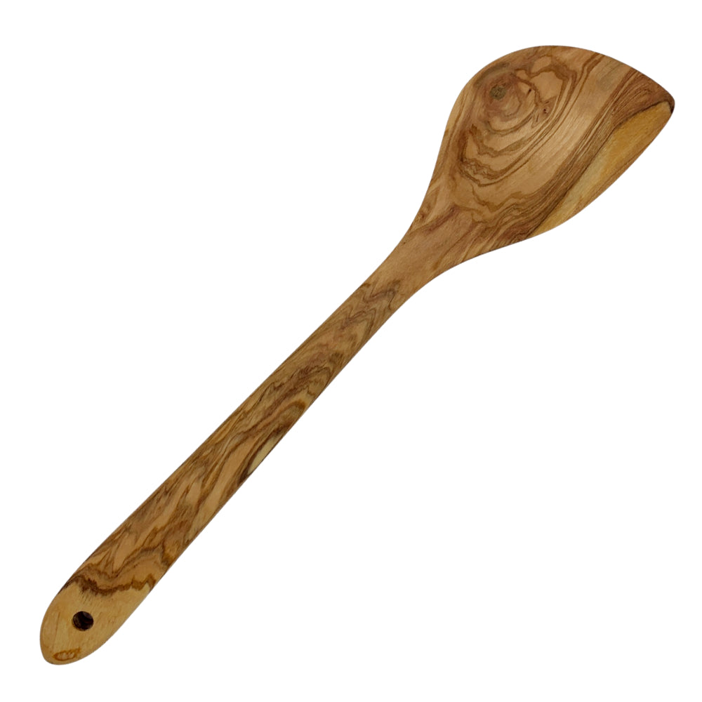 Olive Wood Handmade Corner Spoon Handmade