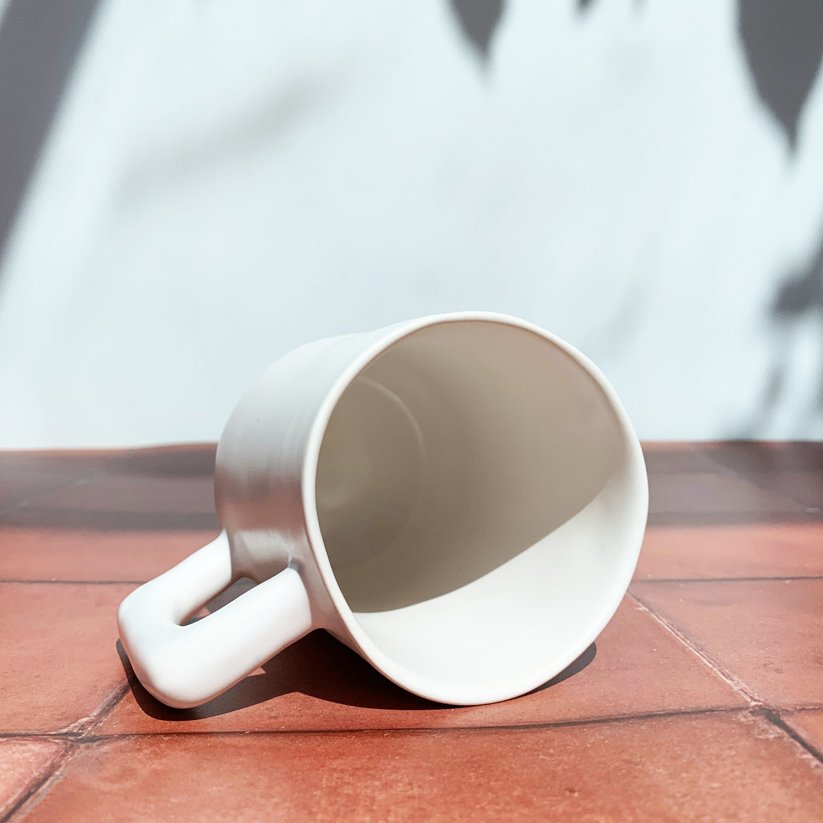 White Ceramic Mug