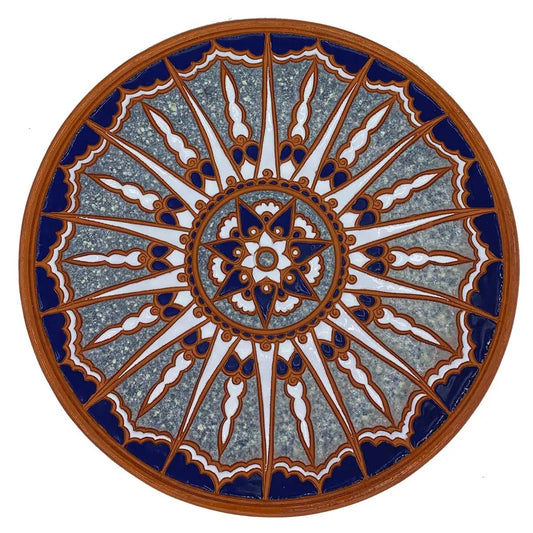 Serving plate handmade in Greece