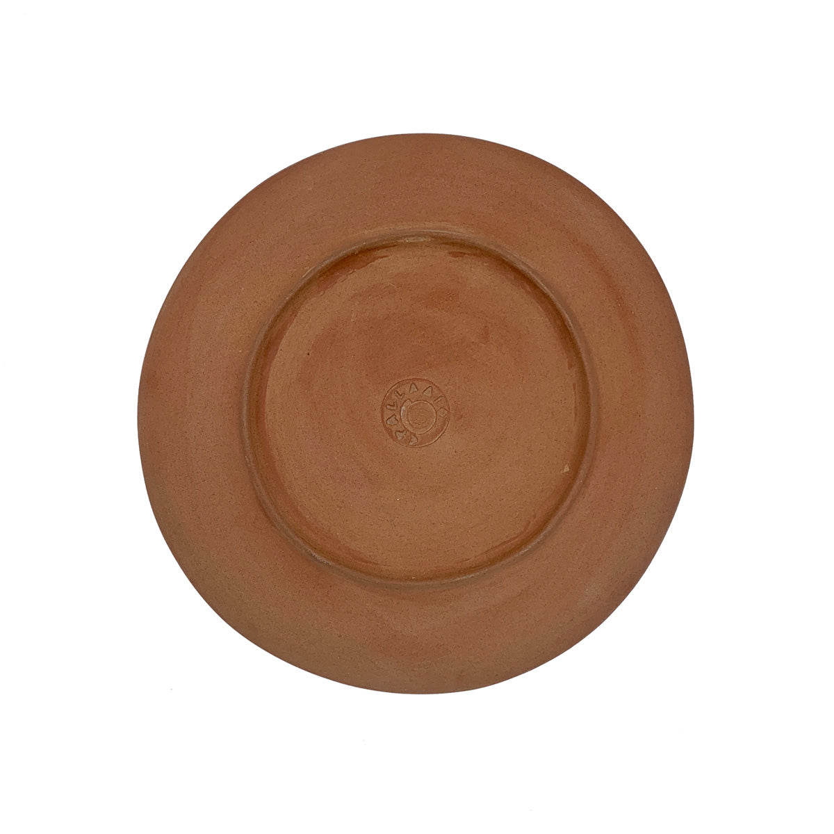 TTerracotta & White Glaze Handmade Ceramic Niso Side Plate