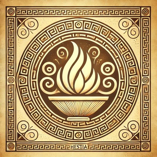 Godess Hestia symbol  
