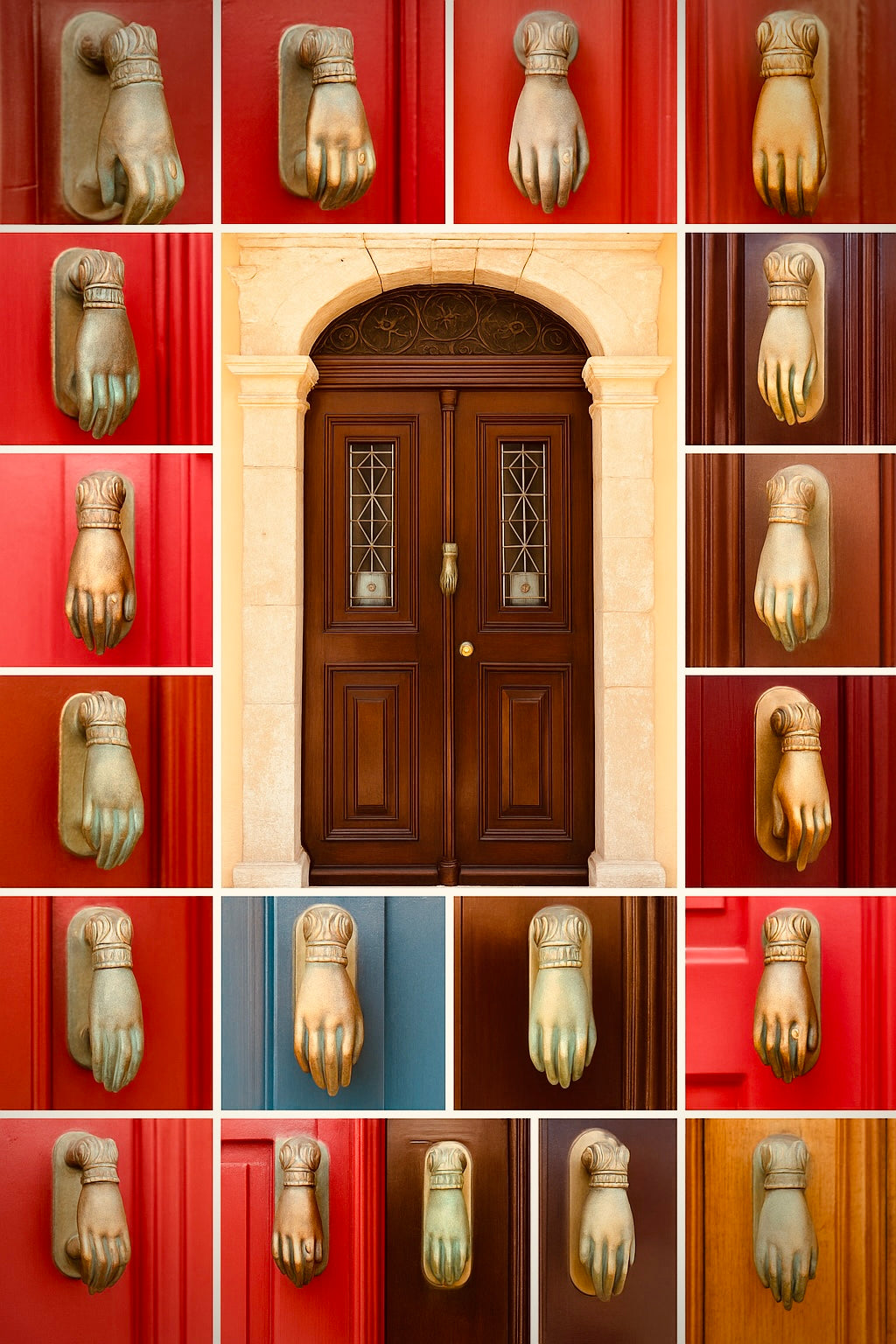 The Hand Door Knocker