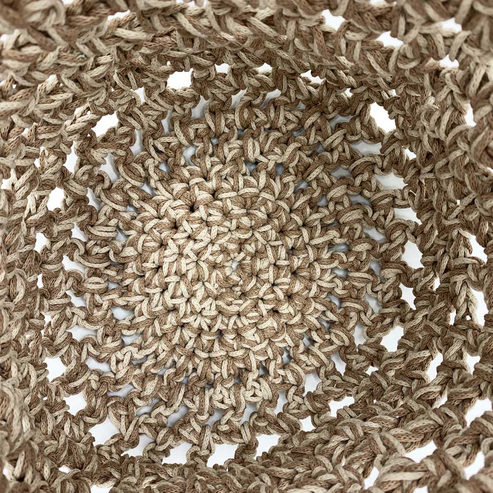 cream fish nets Olympia Crochet Fishnet Shopping Bag – Beige & Cream