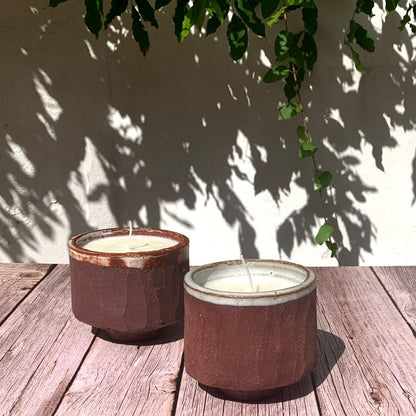 Handmade Ceramic Pot Candle