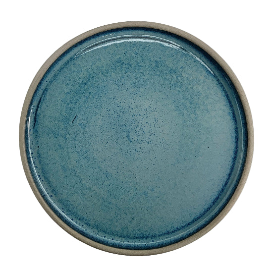 Sea Blue dinner plates