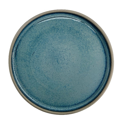 Sea Blue dinner plates