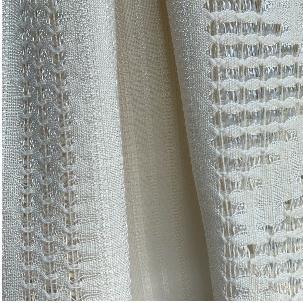 Handmade Large Ivory Silk Scarf