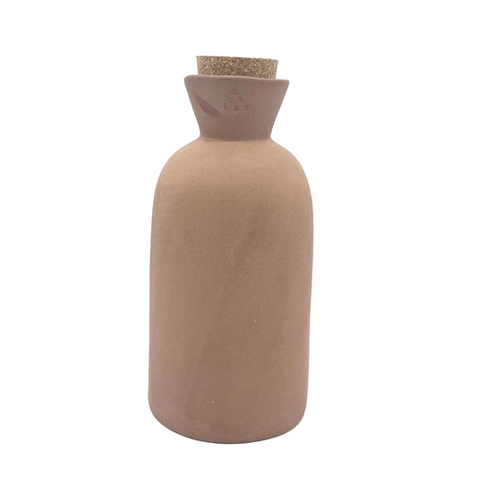 Kissos Terracotta & White Ceramic Carafe