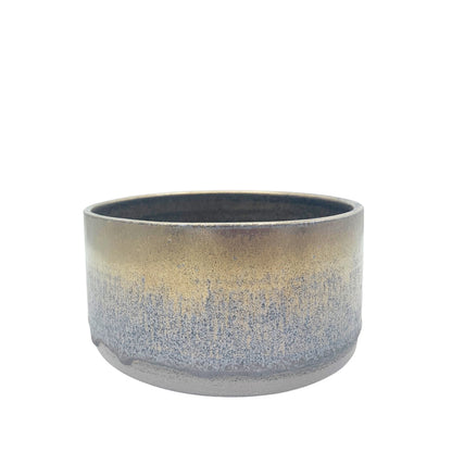 Metallic Gold Handmade Ceramic Bowl