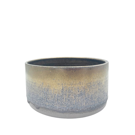 Metallic Gold Handmade Ceramic Bowl