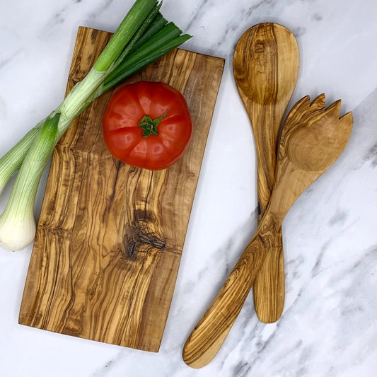 Olive Wood Rectangle Chopping & Serving Board