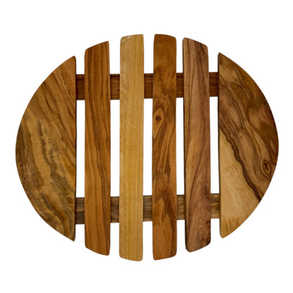 Olive Wood Oval Placemat