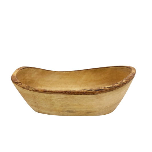 Olive Wood Rustic Small Bowl