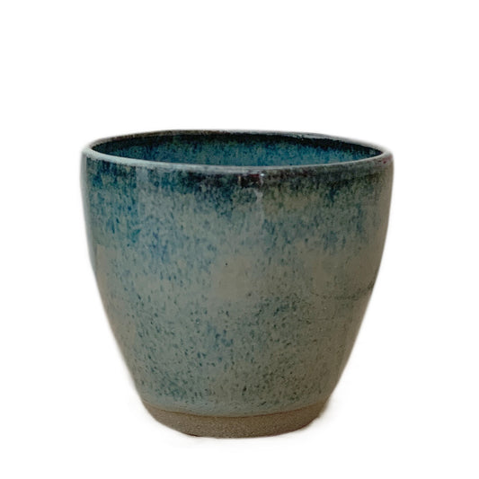 Sea Blue Handmade Ceramic Cup