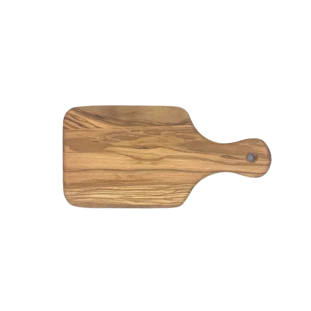 Olive Wood Small Paddle Serving & Chopping Board