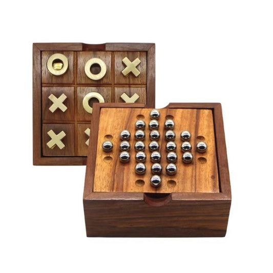 Solitaire & Tic-Tac-Toe