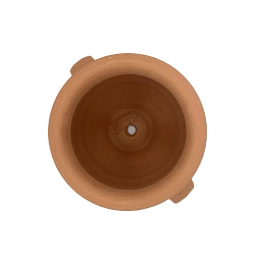 Rustic Terracotta Indoor Pot with Handles