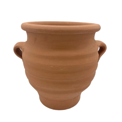 Rustic Terracotta Indoor Pot with Handles