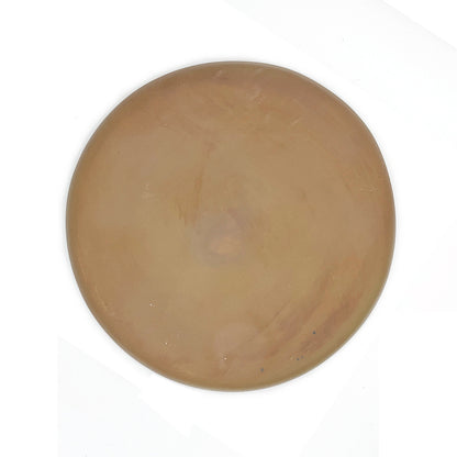Terracotta & Pale Yellow Glaze Handmade Ceramic Side Plate Base