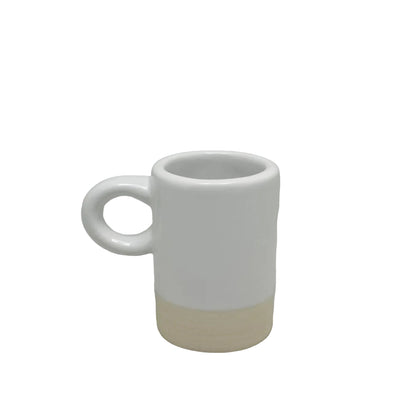 Terracotta White Sandy Espresso Cup