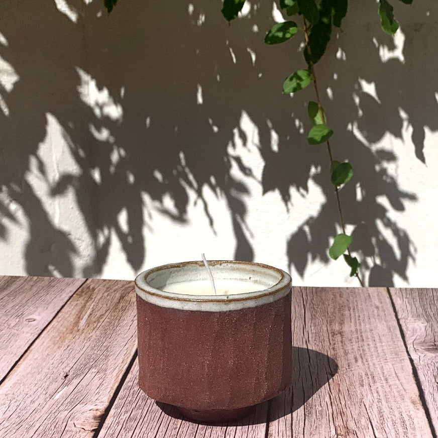 Handmade Ceramic Pot Candle