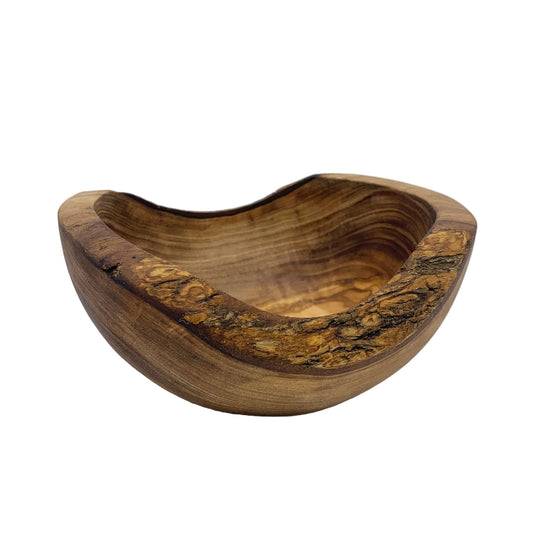 Olive wood bowl