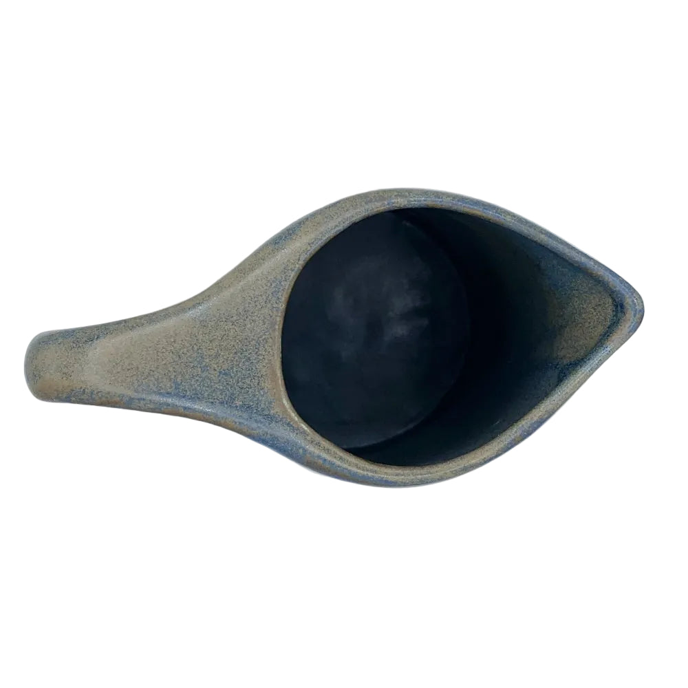 midnight blue jug handmade in Greece