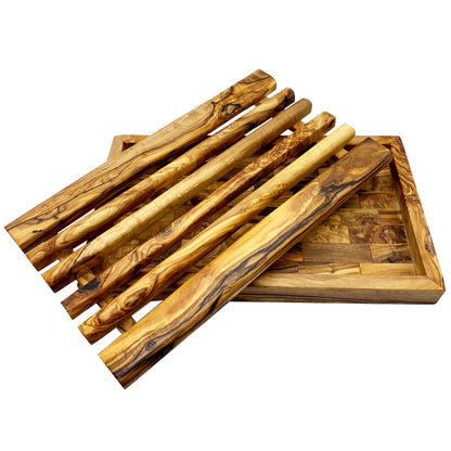 Olive Wood Bread Cutting Board
