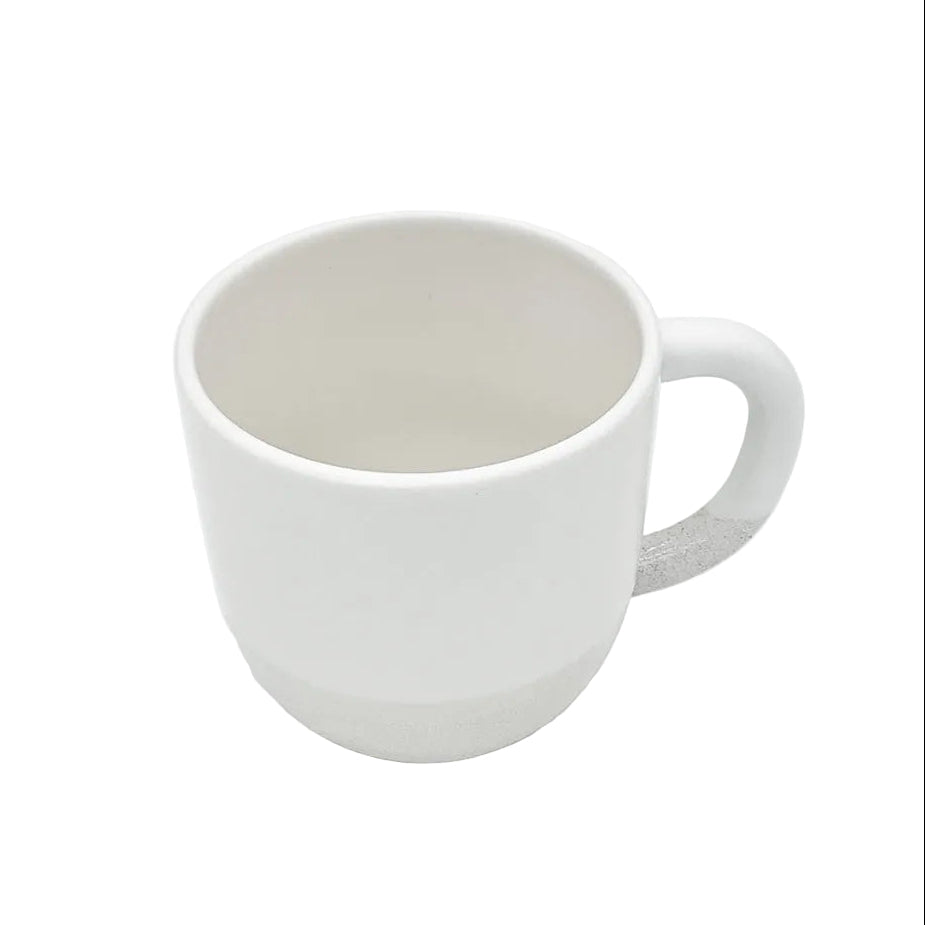 Terracotta White Sandy Mug