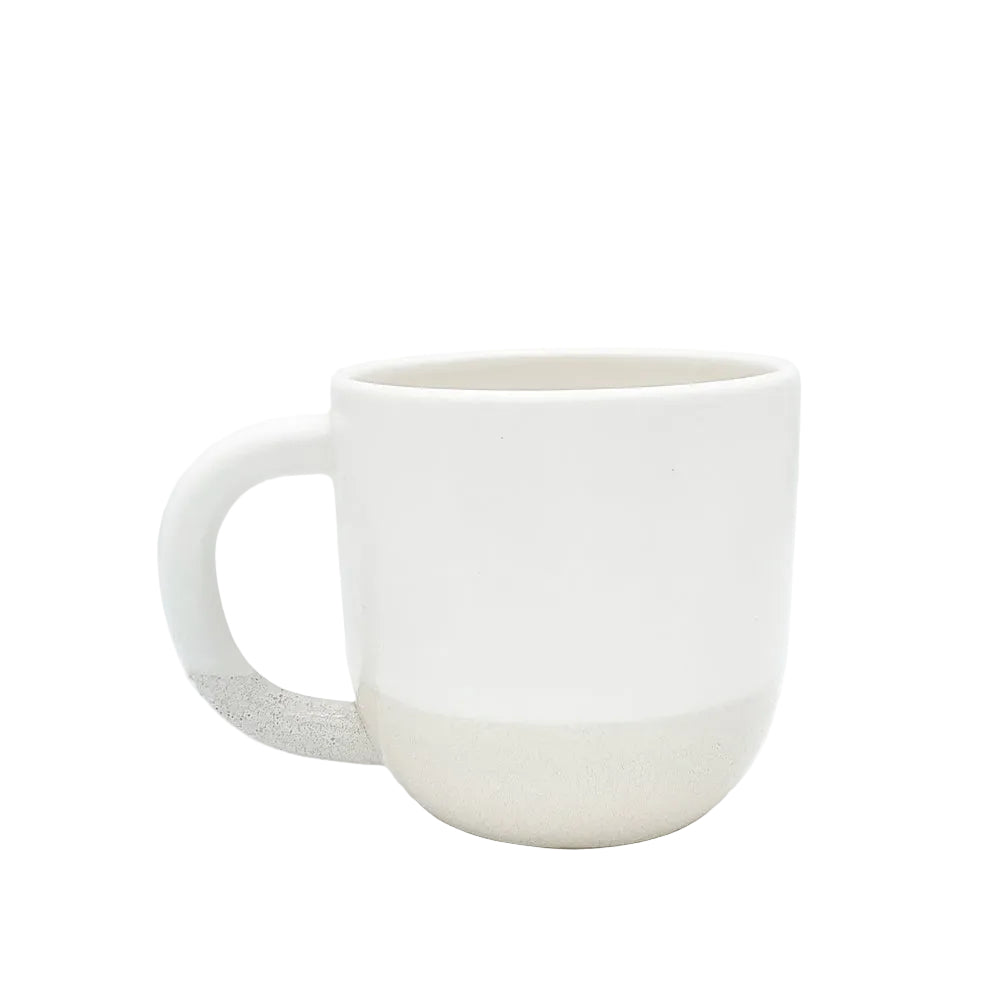 Terracotta White Sandy Mug