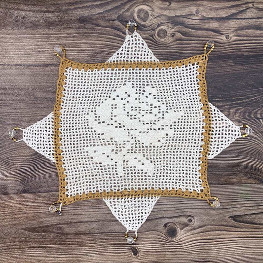 hand crocheted jug cover